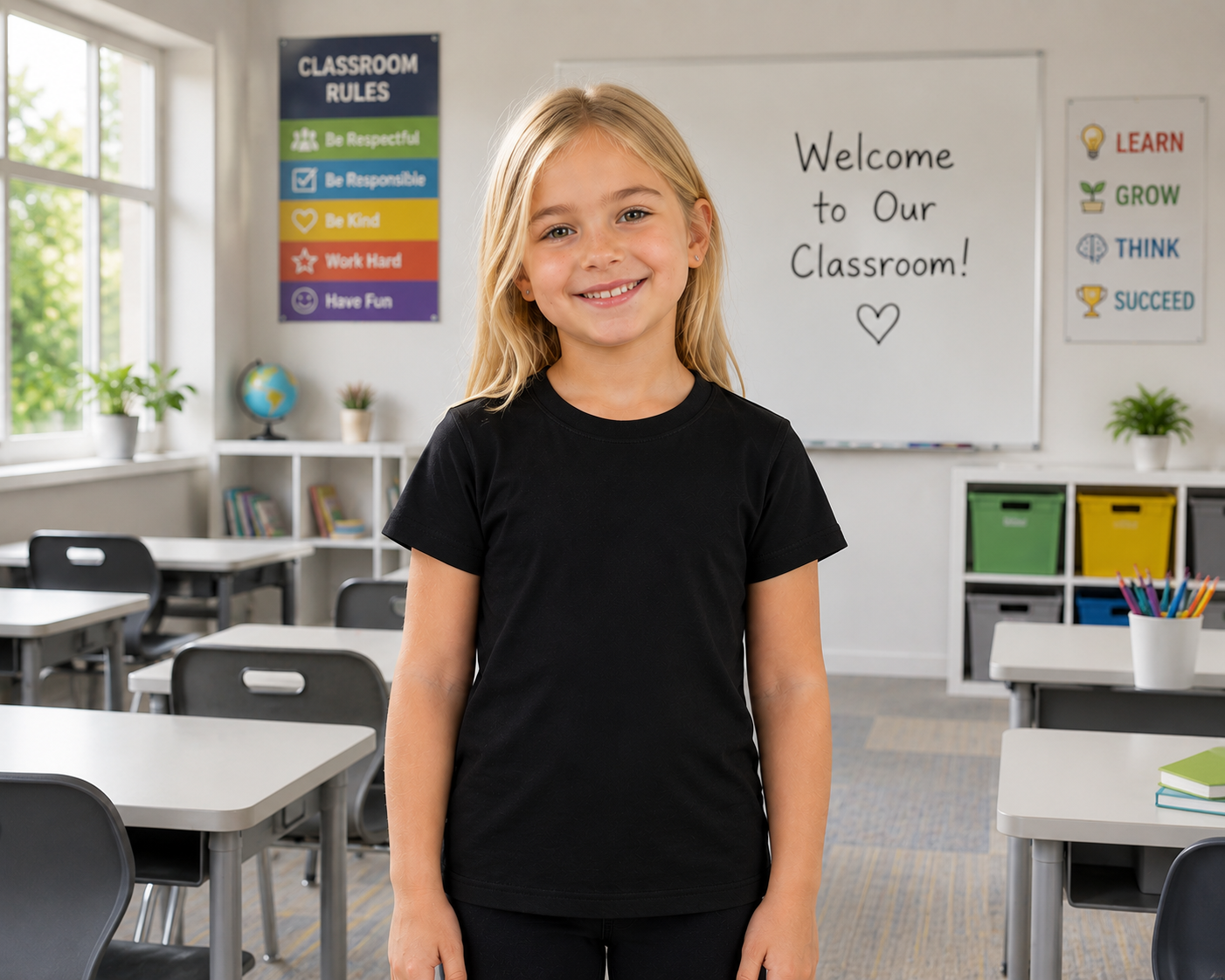 Berg Collection Girl Short Sleeve T-Shirt 3