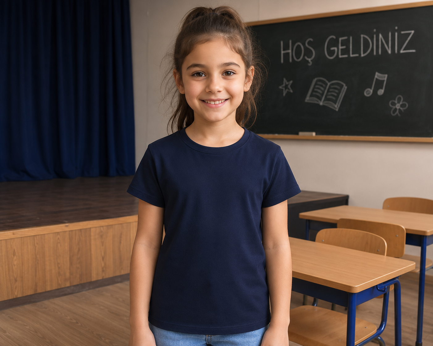 Berg Collection Girl Short Sleeve T-Shirt 5