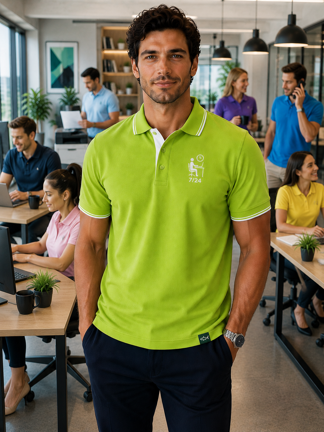 Berg Collection Polo Shirt 12
