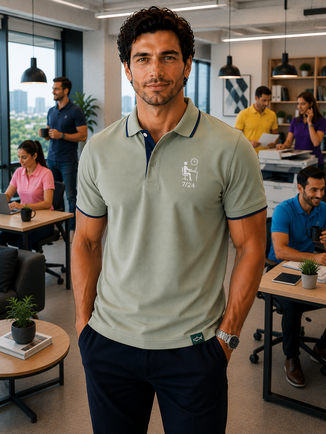 Berg Collection Polo Shirt 16