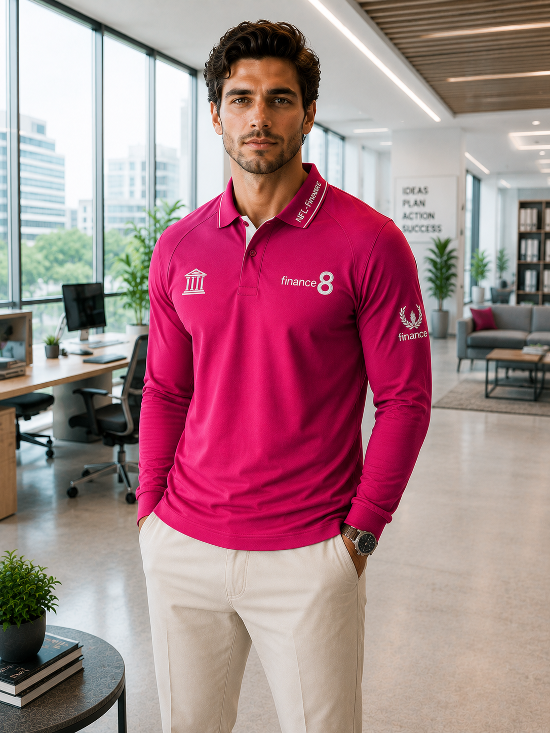 men polo shirt long sleeve 5