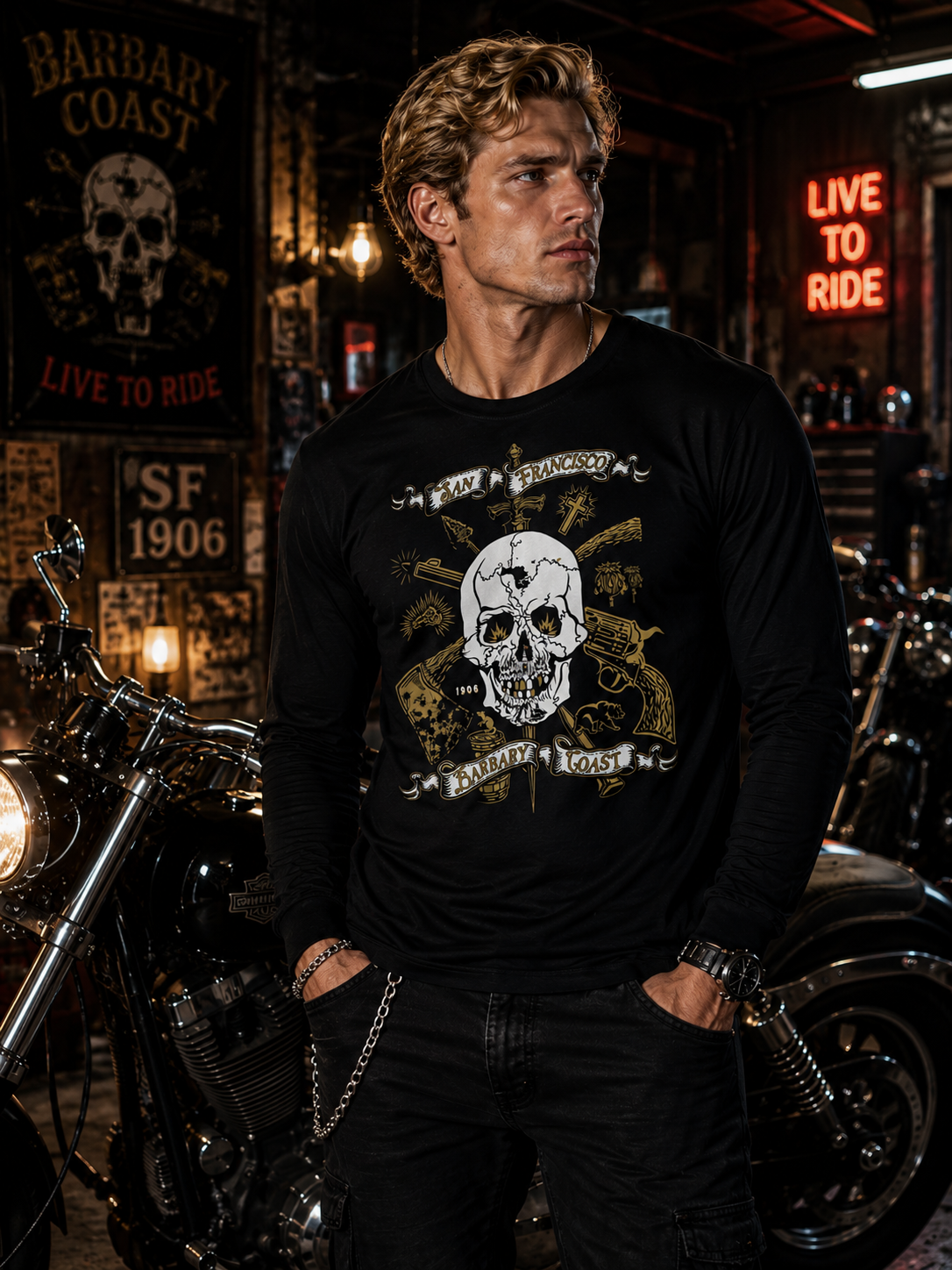 Berg Collection Men Long Sleeve T-Shirt 12