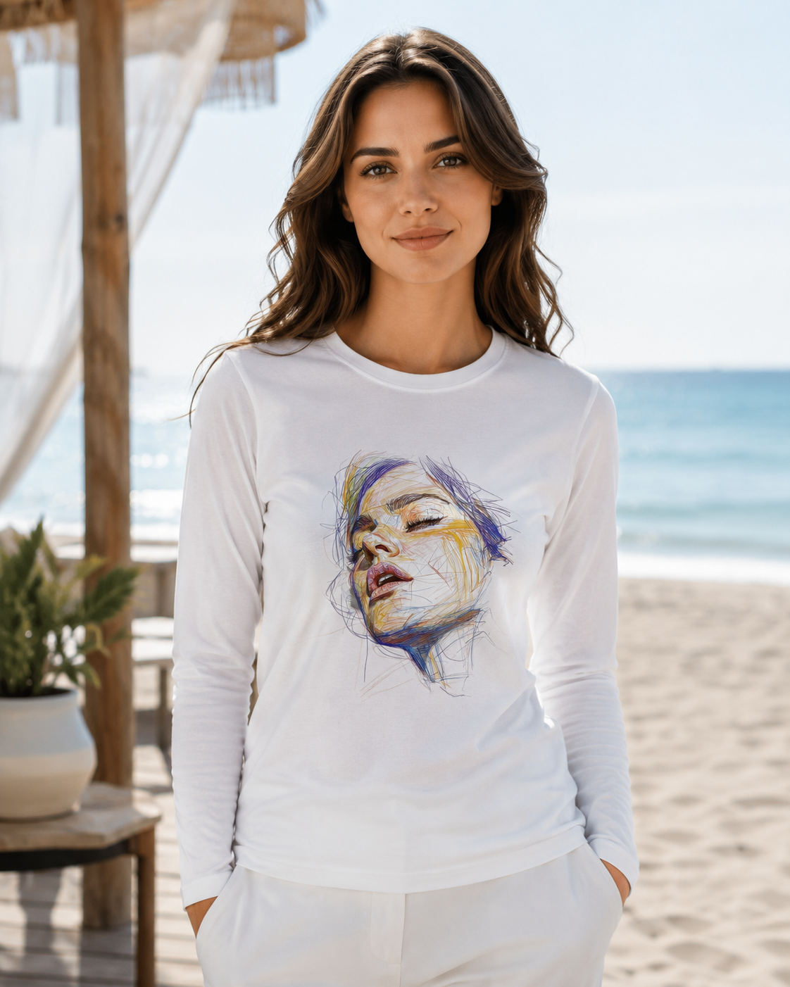 Berg Collection Women Long Sleeve T-Shirt 7